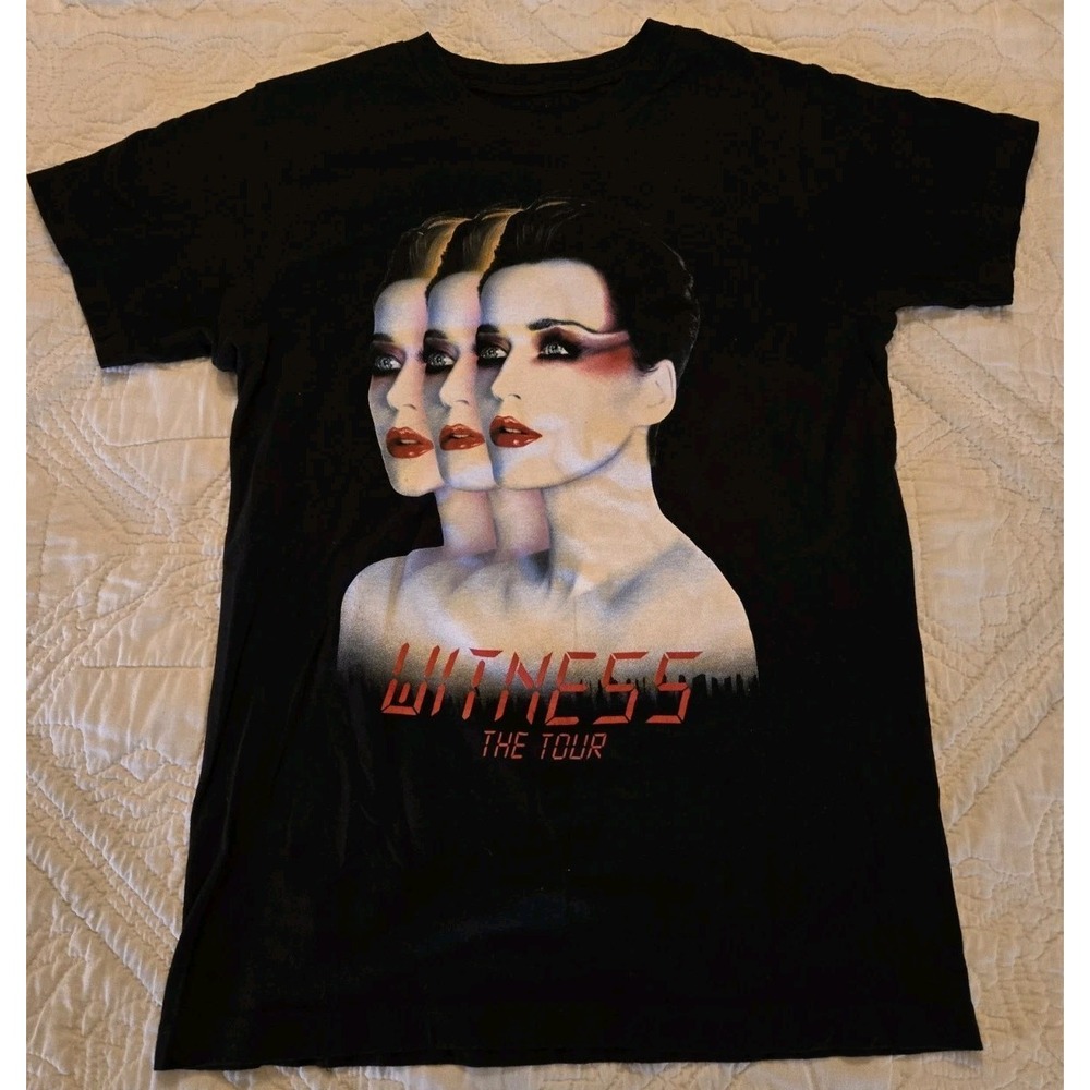 Katy Perry Witness 2017 2018 Tour Tee Small Black T-shirt Concert Merch Bargain